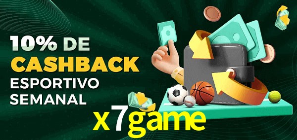 10% de bônus de cashback na x7game
