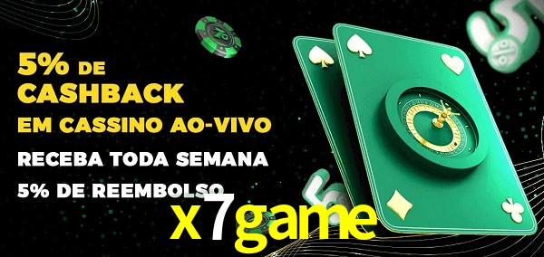 Promoções do cassino ao Vivo x7game